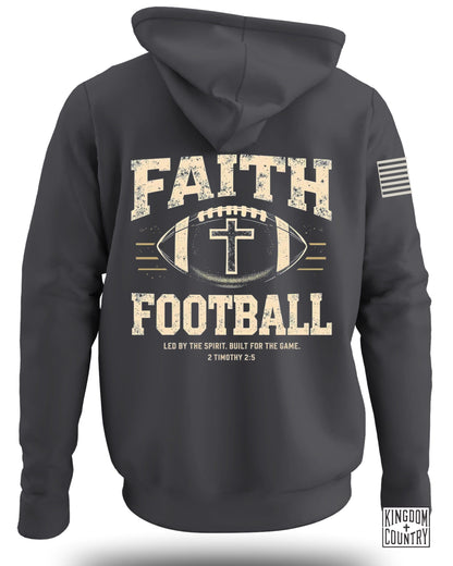Faith Football Graphic Hoodie Product