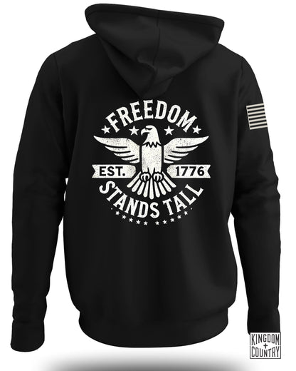 Freedom Stands Tall EST 1776 Graphic Hoodie product