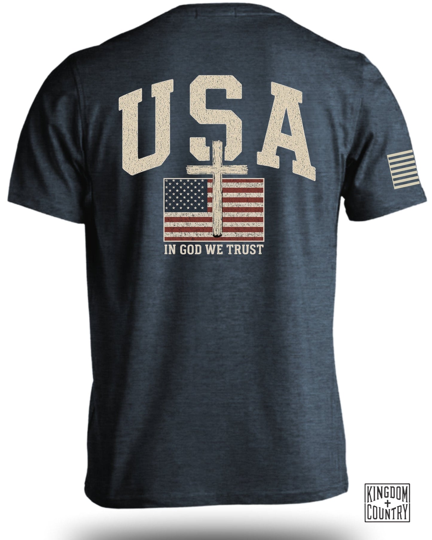 USA In God We Trust Flag Design Shirt product type