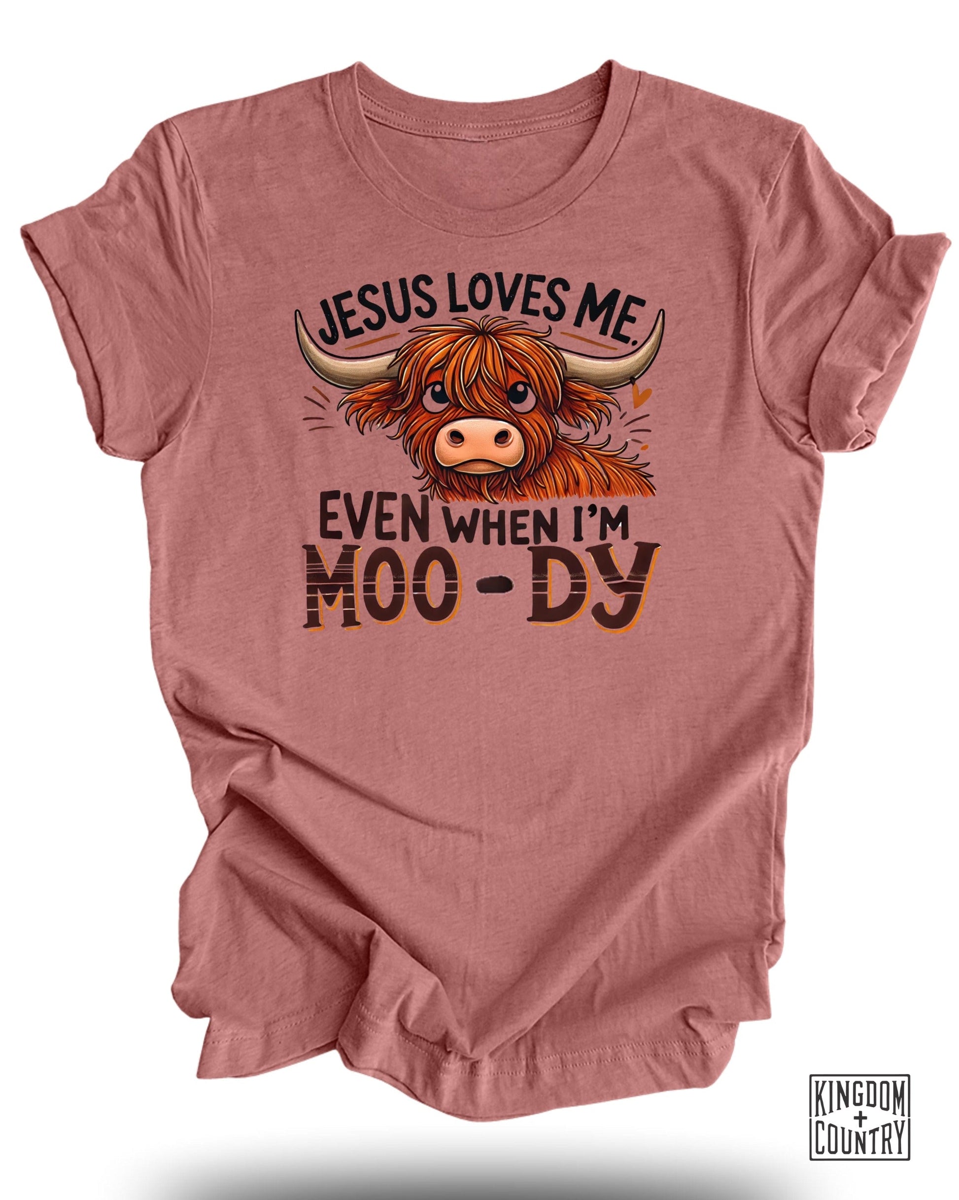 Jesus Loves Me Even When I'm Moo-dy product type