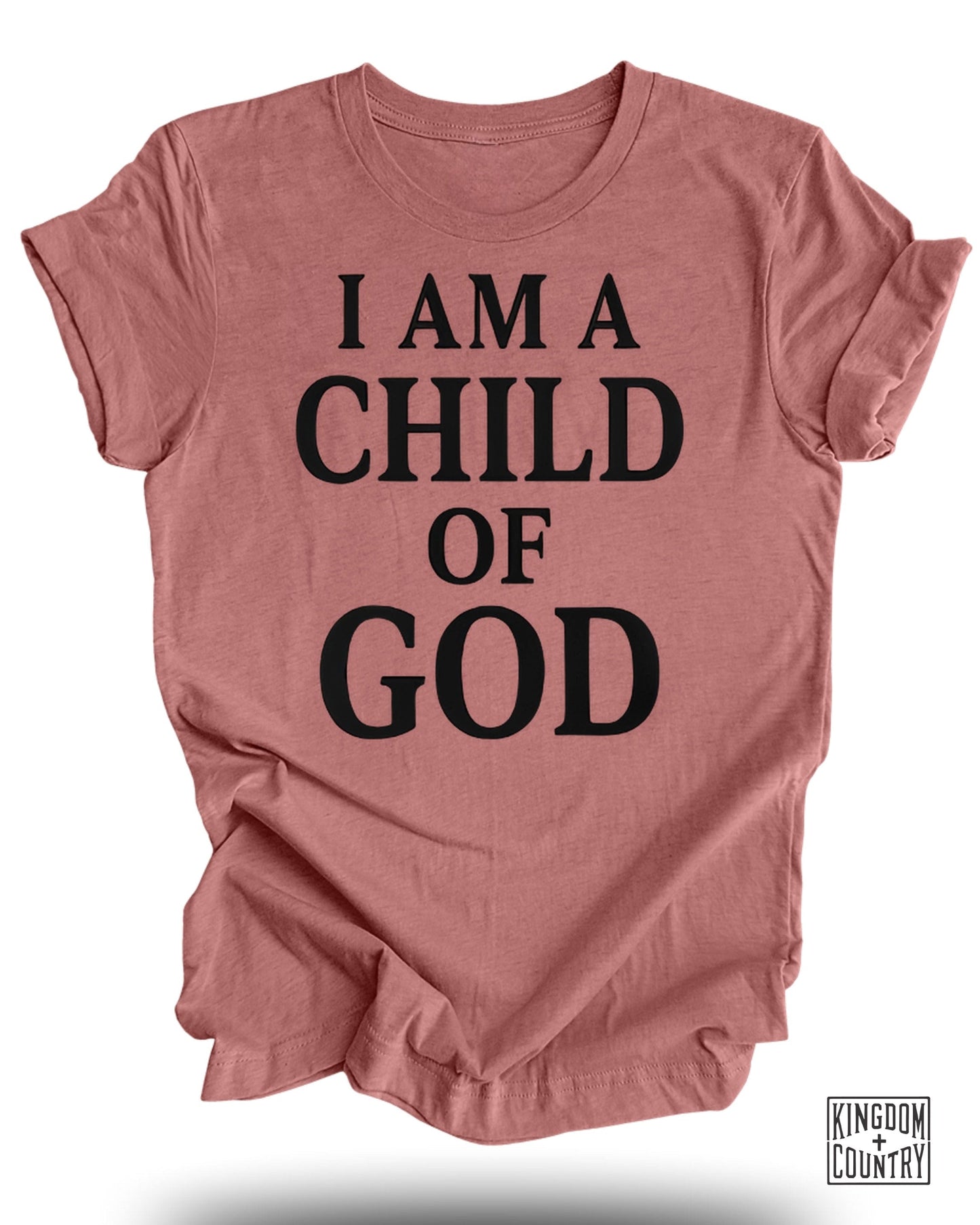 I Am A Child Of God Inspirational T-Shirt product type