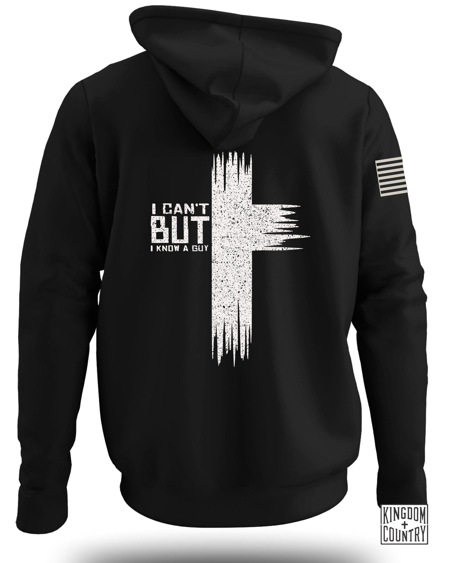I Can't But I Know a Guy Cross Hoodie product
