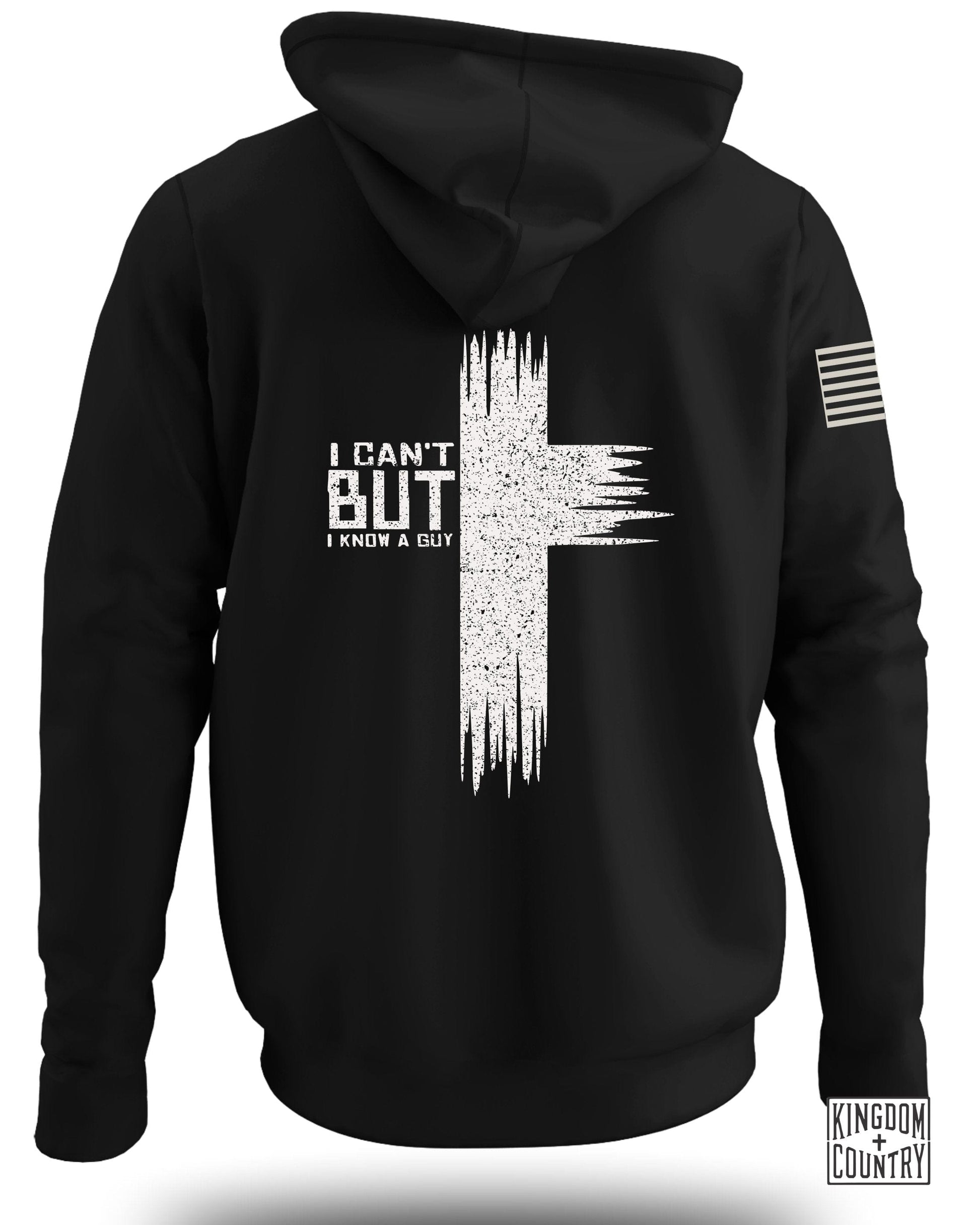 I Can't But I Know a Guy Cross Hoodie product