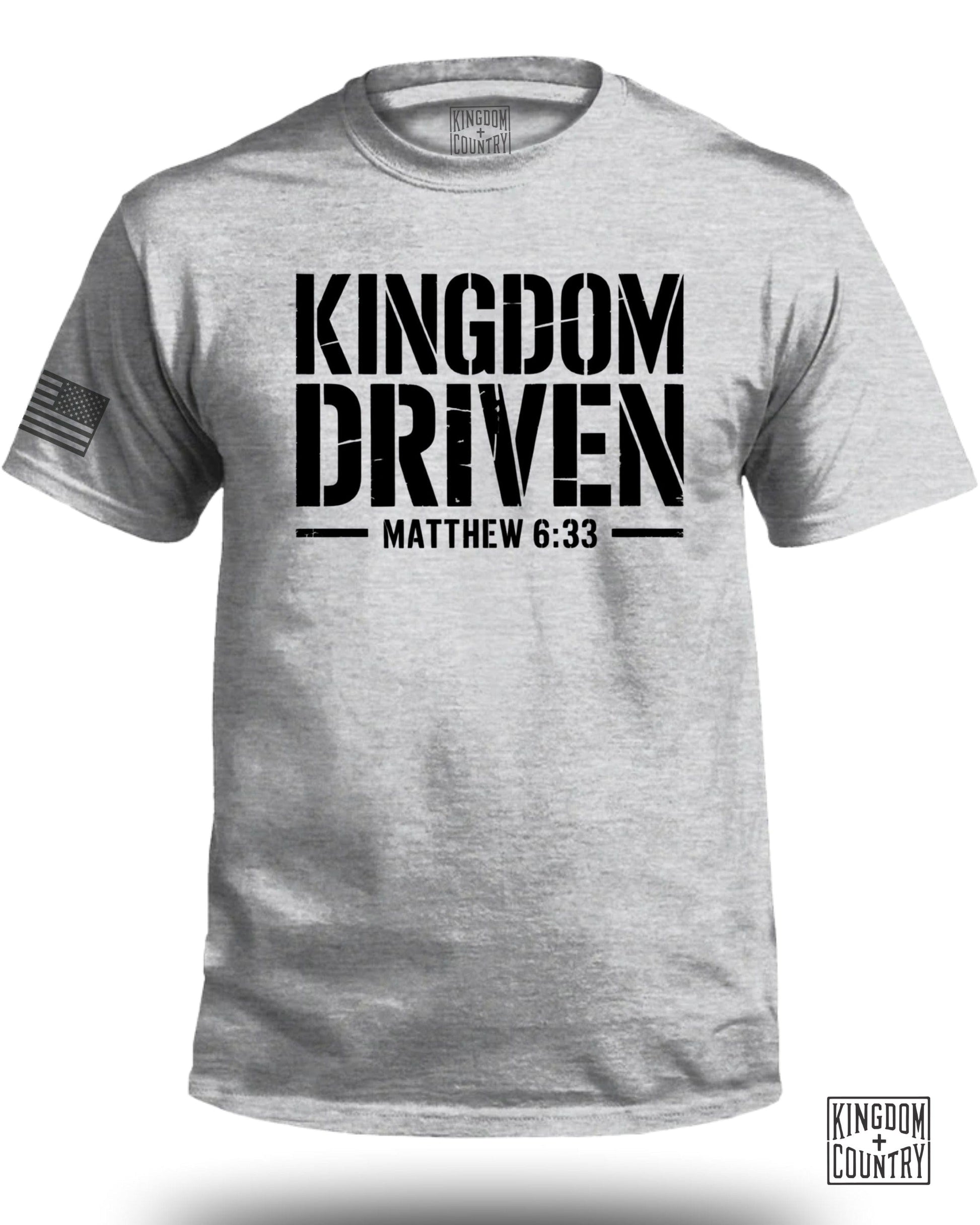 Kingdom Driven Matthew 6:33 Graphic T-shirt product