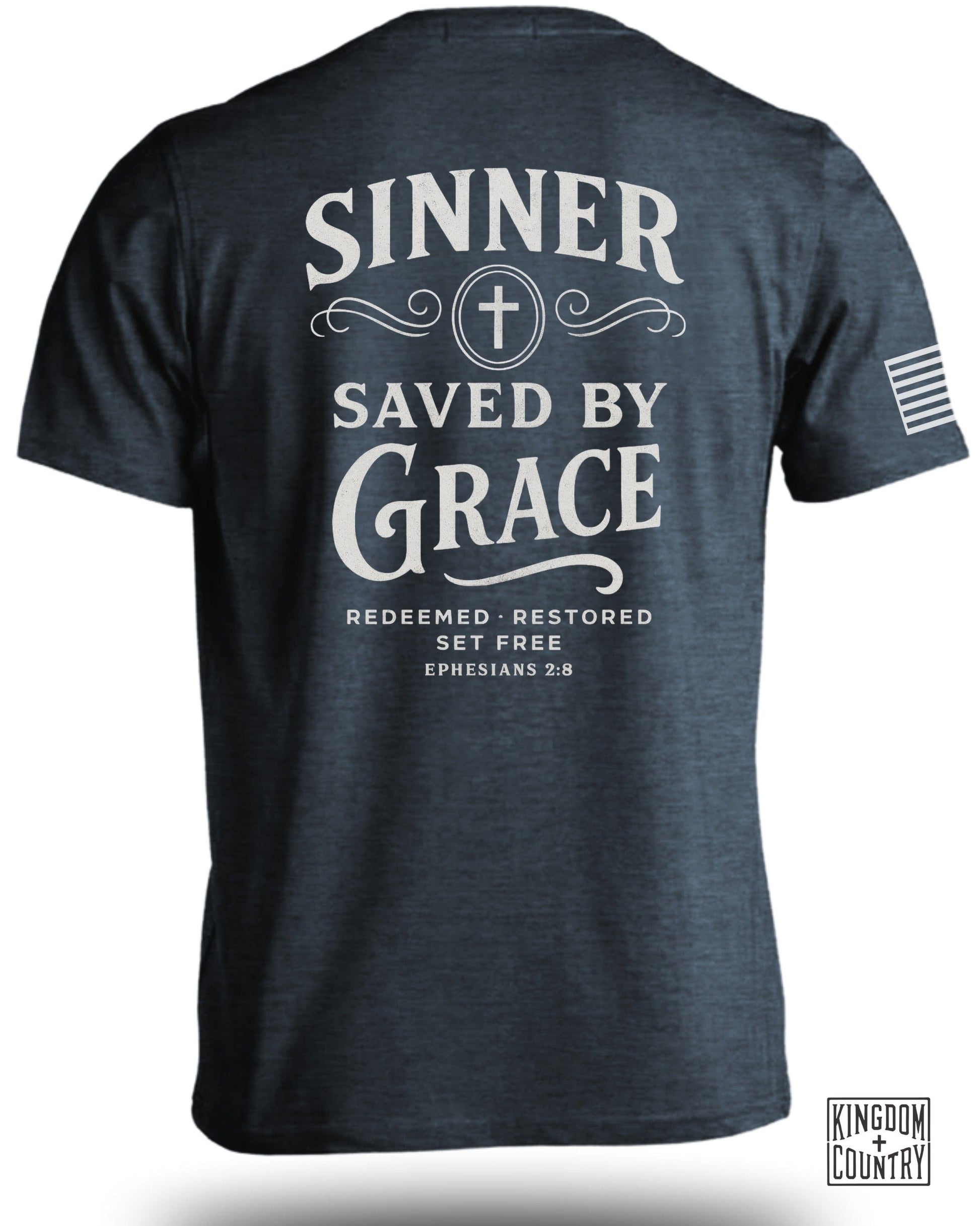Sinner Saved by Grace Graphic Apparel Product Type