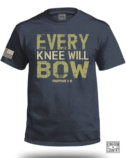 Every Knee Will Bow Philippians 2 10 Graphic Tee product