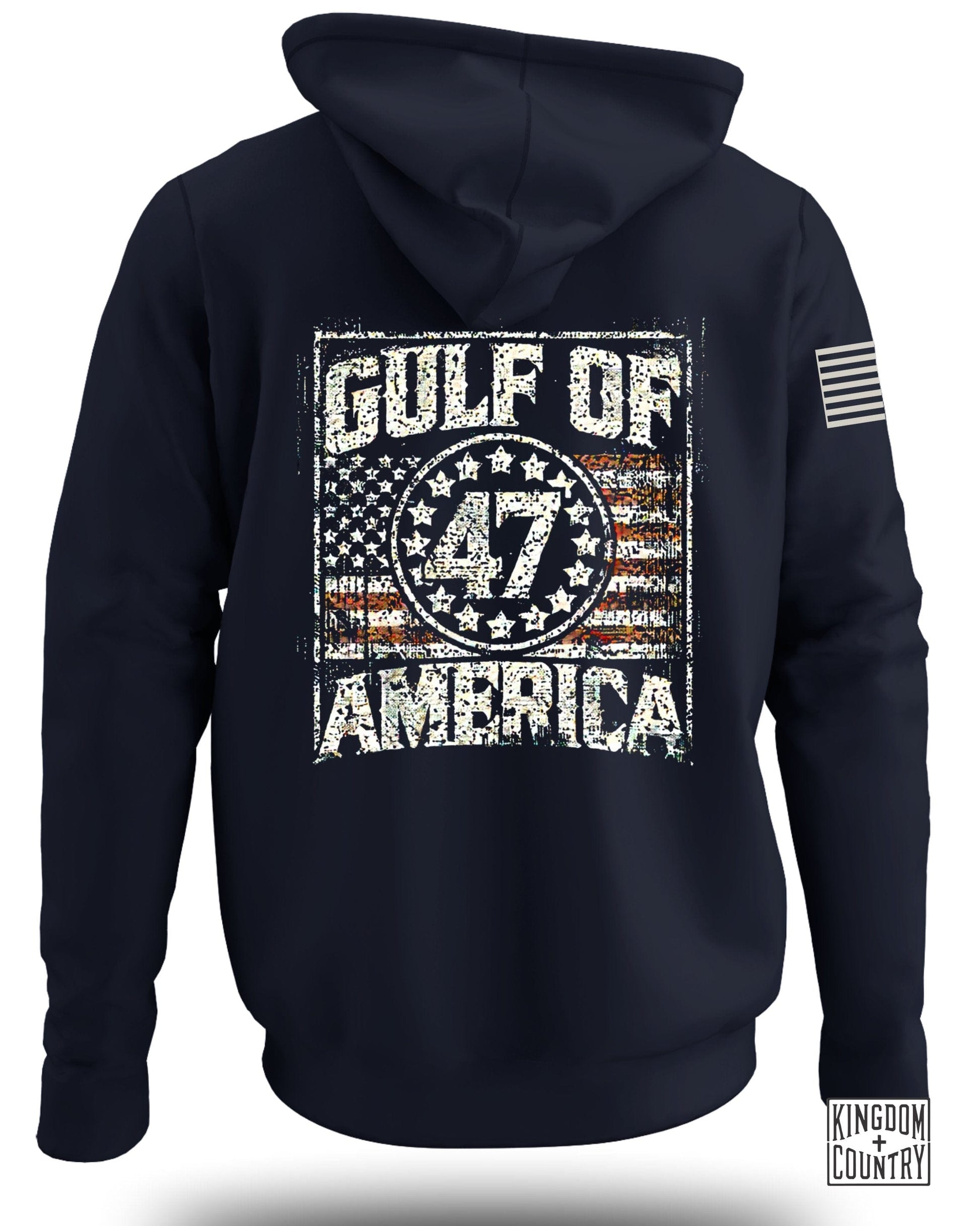 Gulf of America 47 Hoodie Patriotic Clothing Product