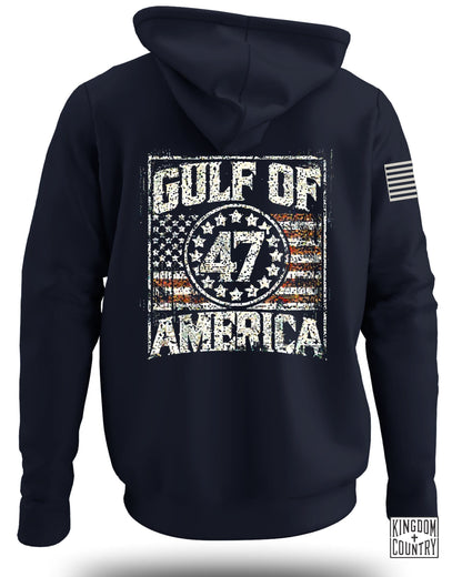 Gulf of America 47 Hoodie Patriotic Clothing Product