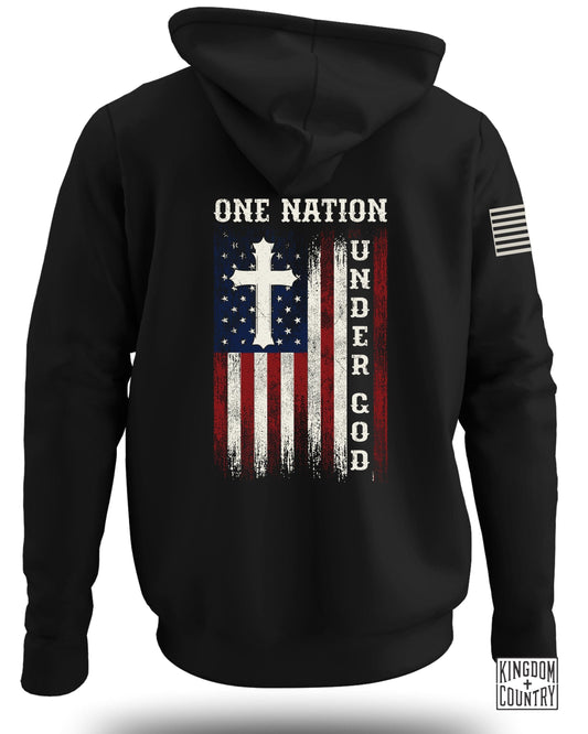 One Nation Under God Patriotic Hoodie product type