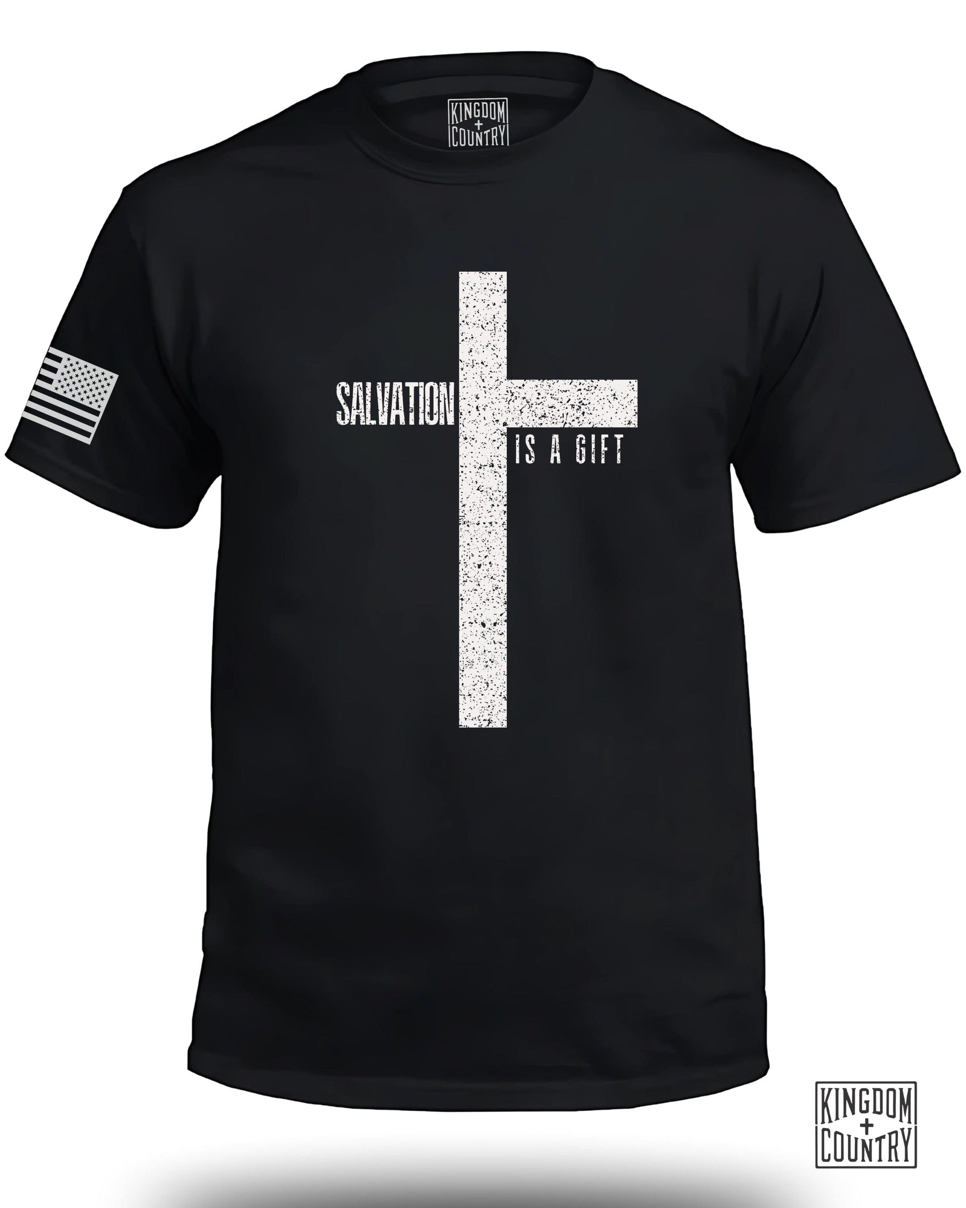Salvation Is a Gift Cross Graphic T-Shirt product