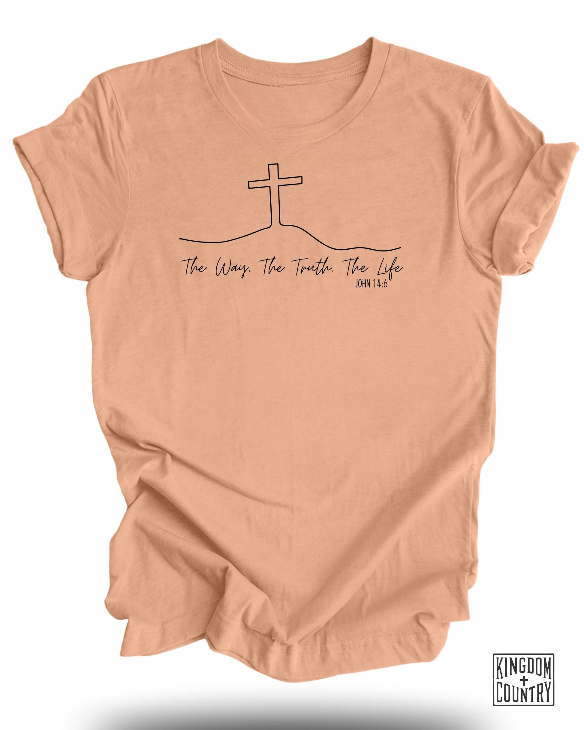 The Way The Truth The Life John 14:6 T-shirt product