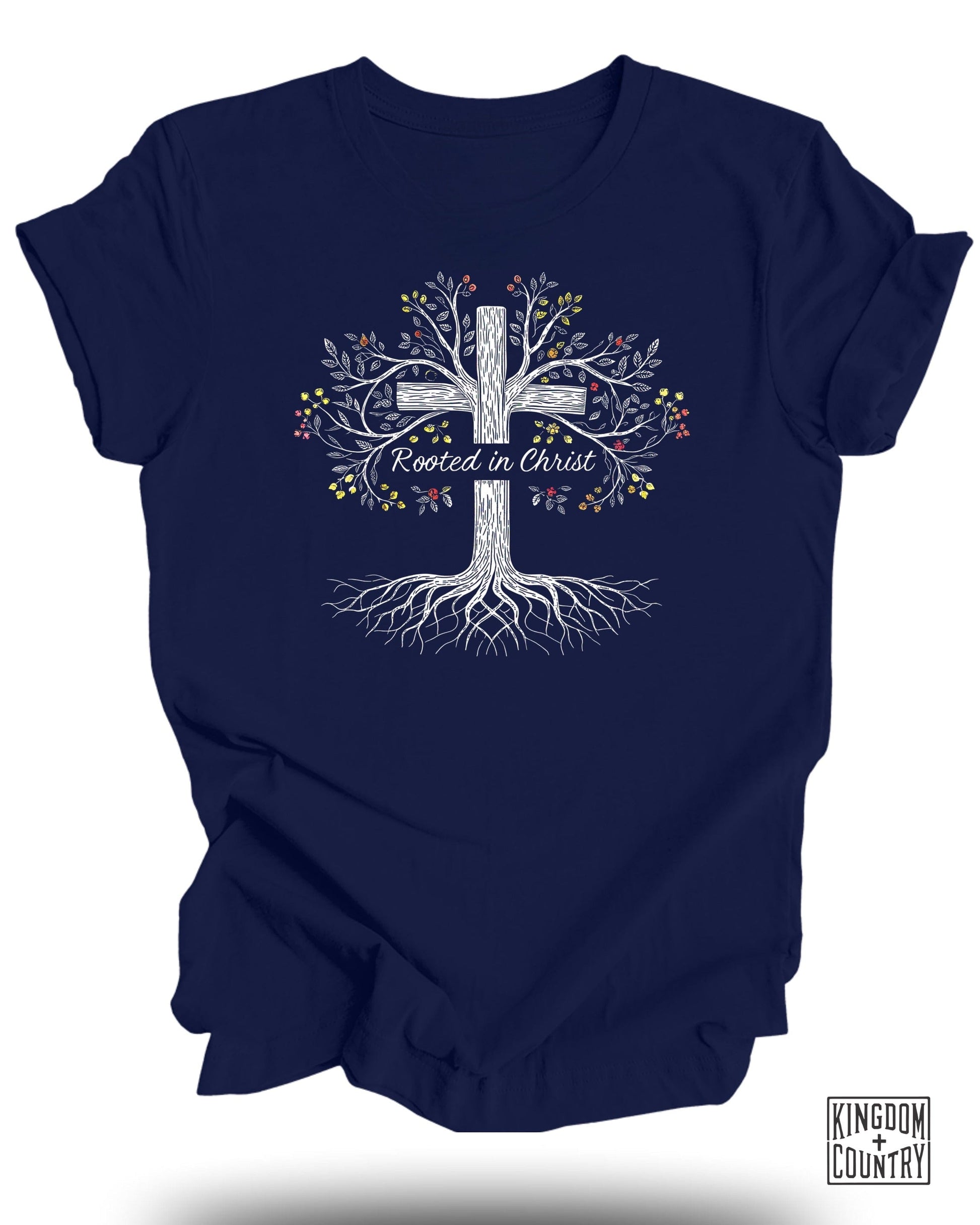 Rooted in Christ Tree of Life Graphic T-Shirt product