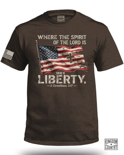 Where The Spirit of The Lord Is Liberty T-shirt product