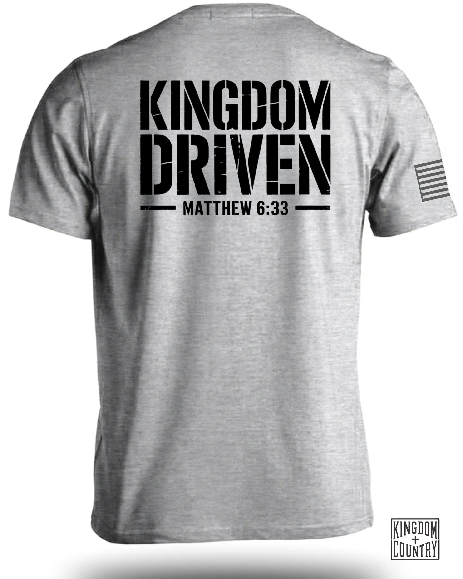 Kingdom Driven Matthew 6:33 Graphic Shirt product type