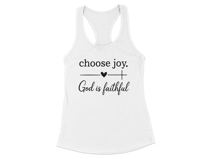 Choose Joy God Is Faithful Tank product type