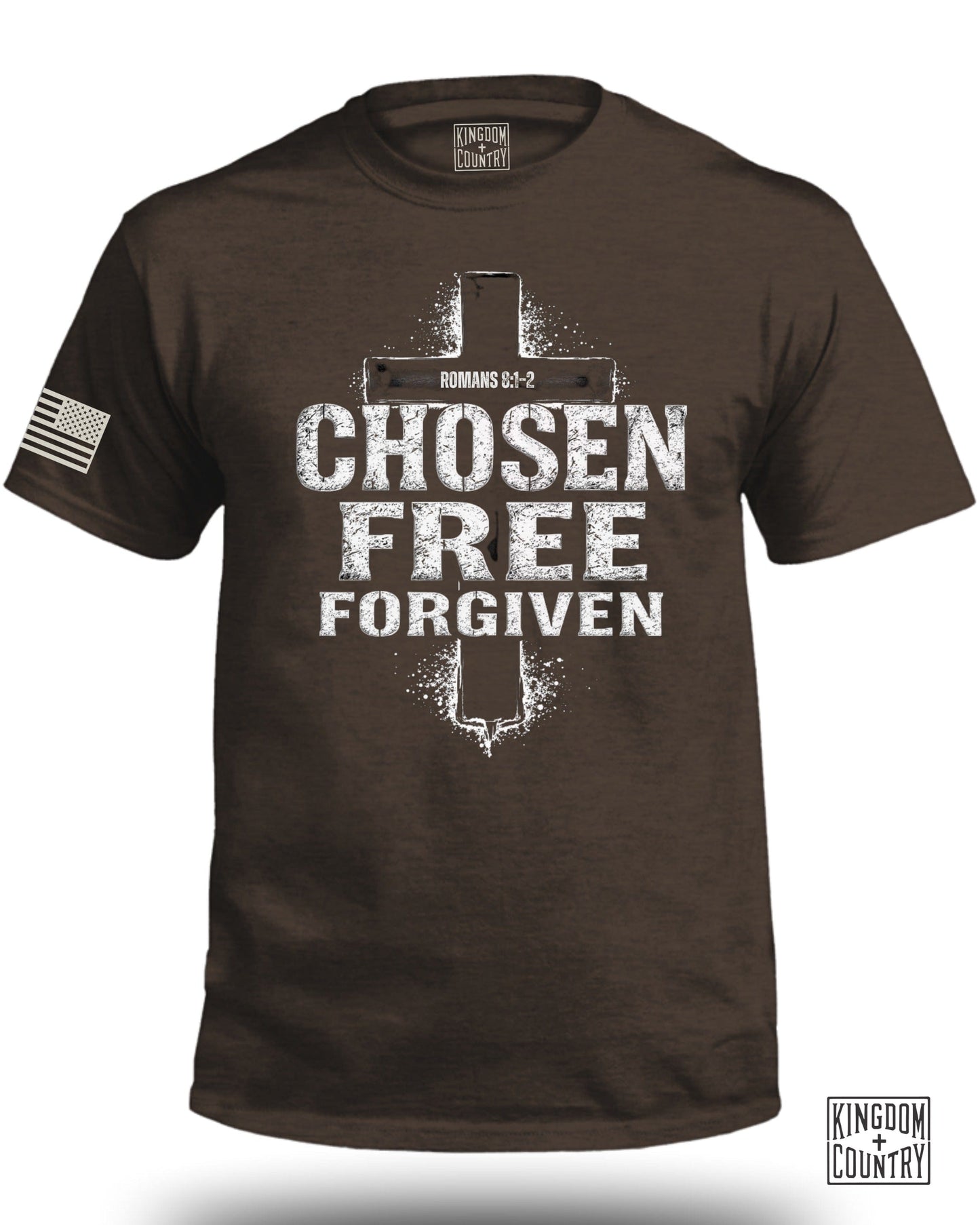 Chosen Free Forgiven Romans T-shirt product type