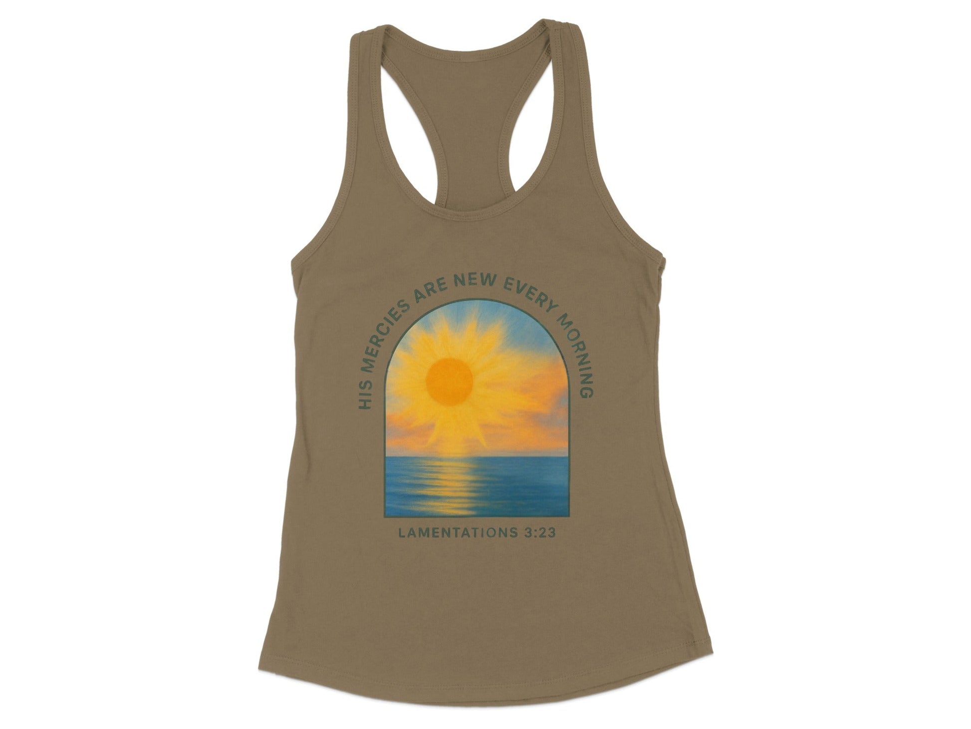 Inspirational Sunrise Design Tank Top Product