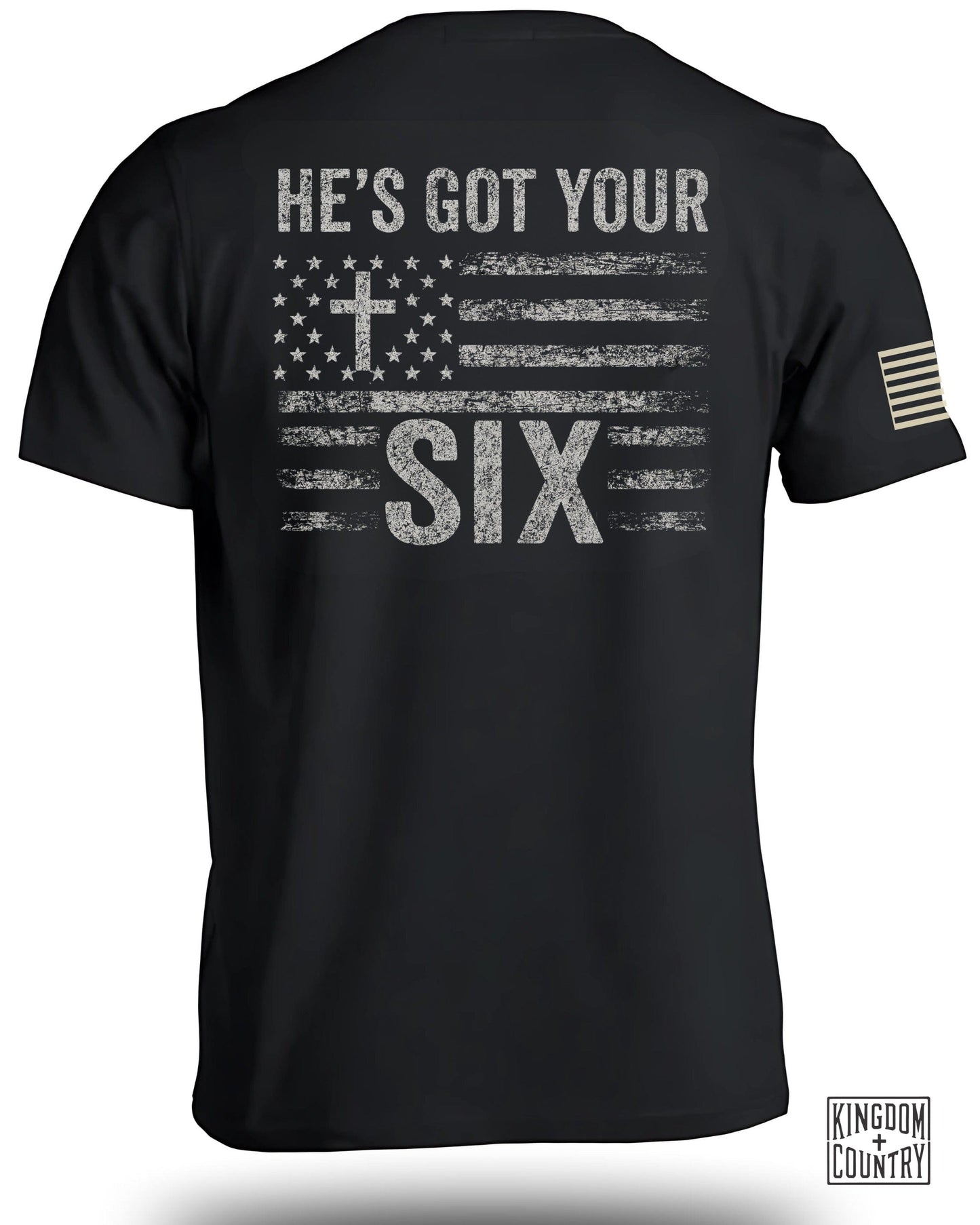 He's Got Your Six Patriotic Graphic T-Shirt product