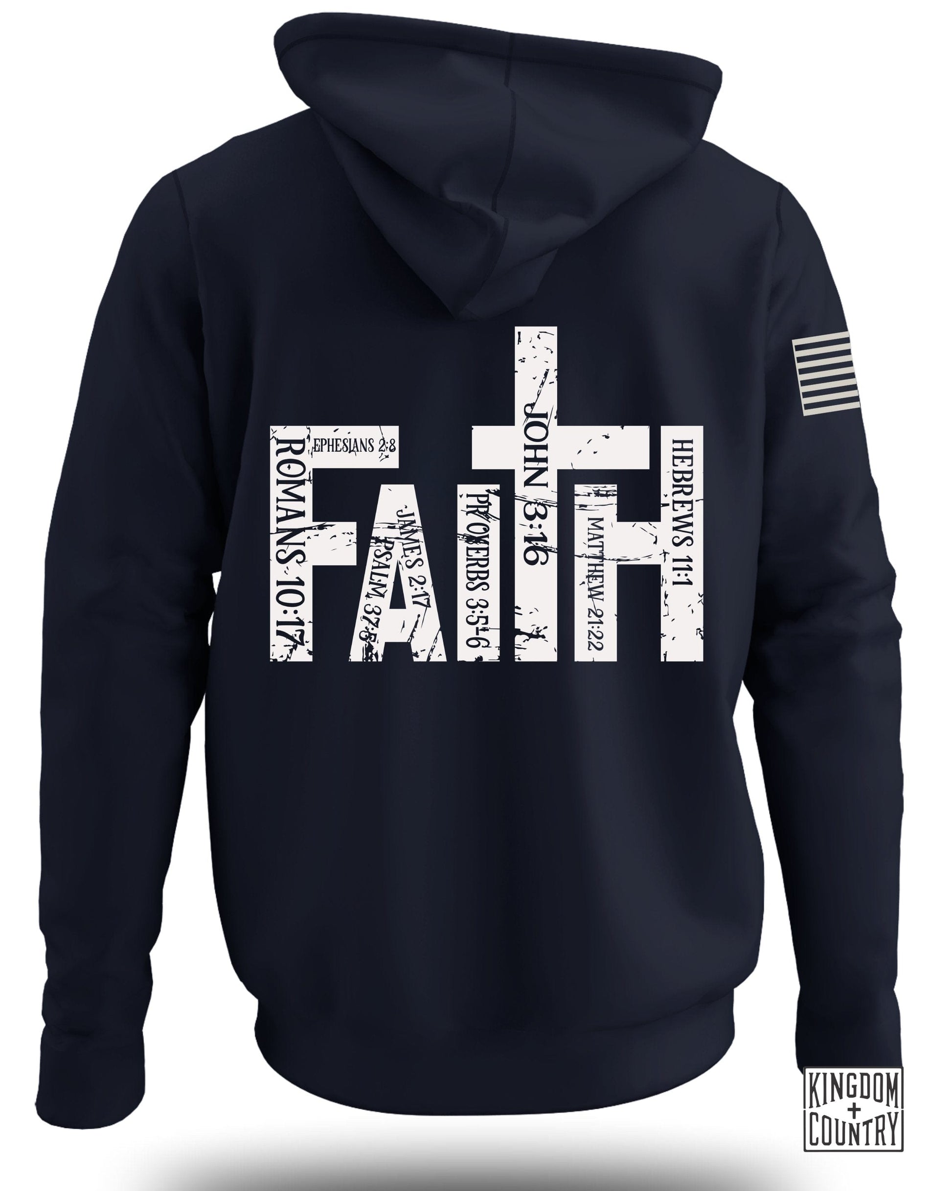 Faith Bible Verse Hoodie Inspirational Casual Wear product