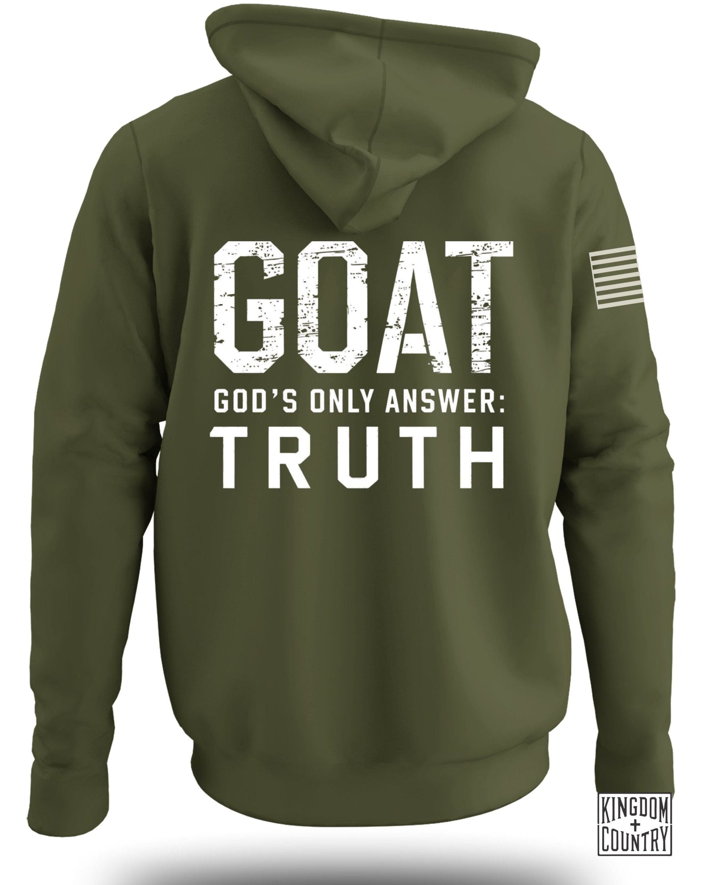 GOAT God's Only Answer Truth Graphic Hoodie product