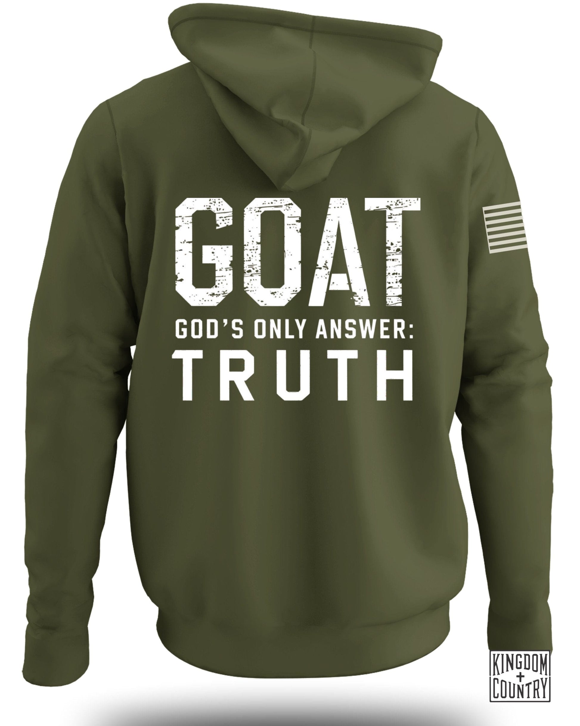 GOAT God's Only Answer Truth Graphic Hoodie product