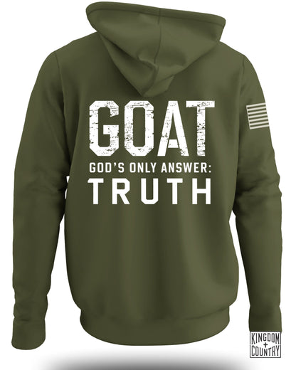 GOAT God's Only Answer Truth Graphic Hoodie product