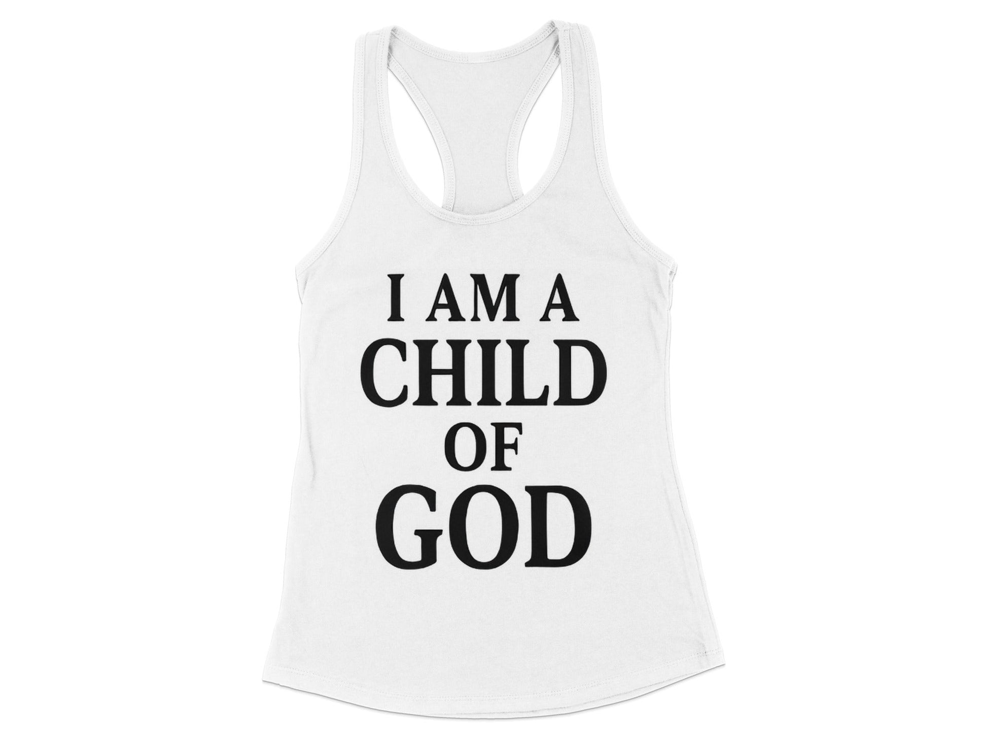 I Am A Child Of God Inspirational Tank Top product type