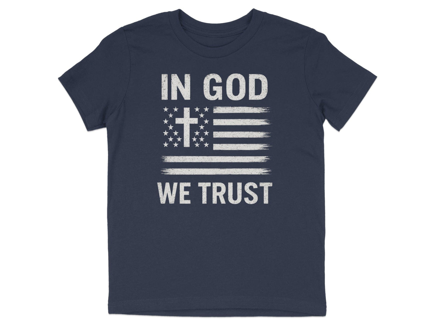 In God We Trust American Flag Graphic T-shirt