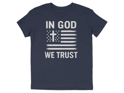 In God We Trust American Flag Graphic T-shirt