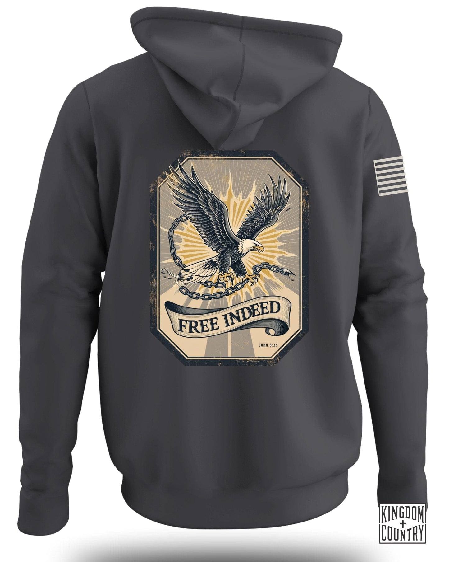 Free Indeed Eagle Graphic Hoodie product