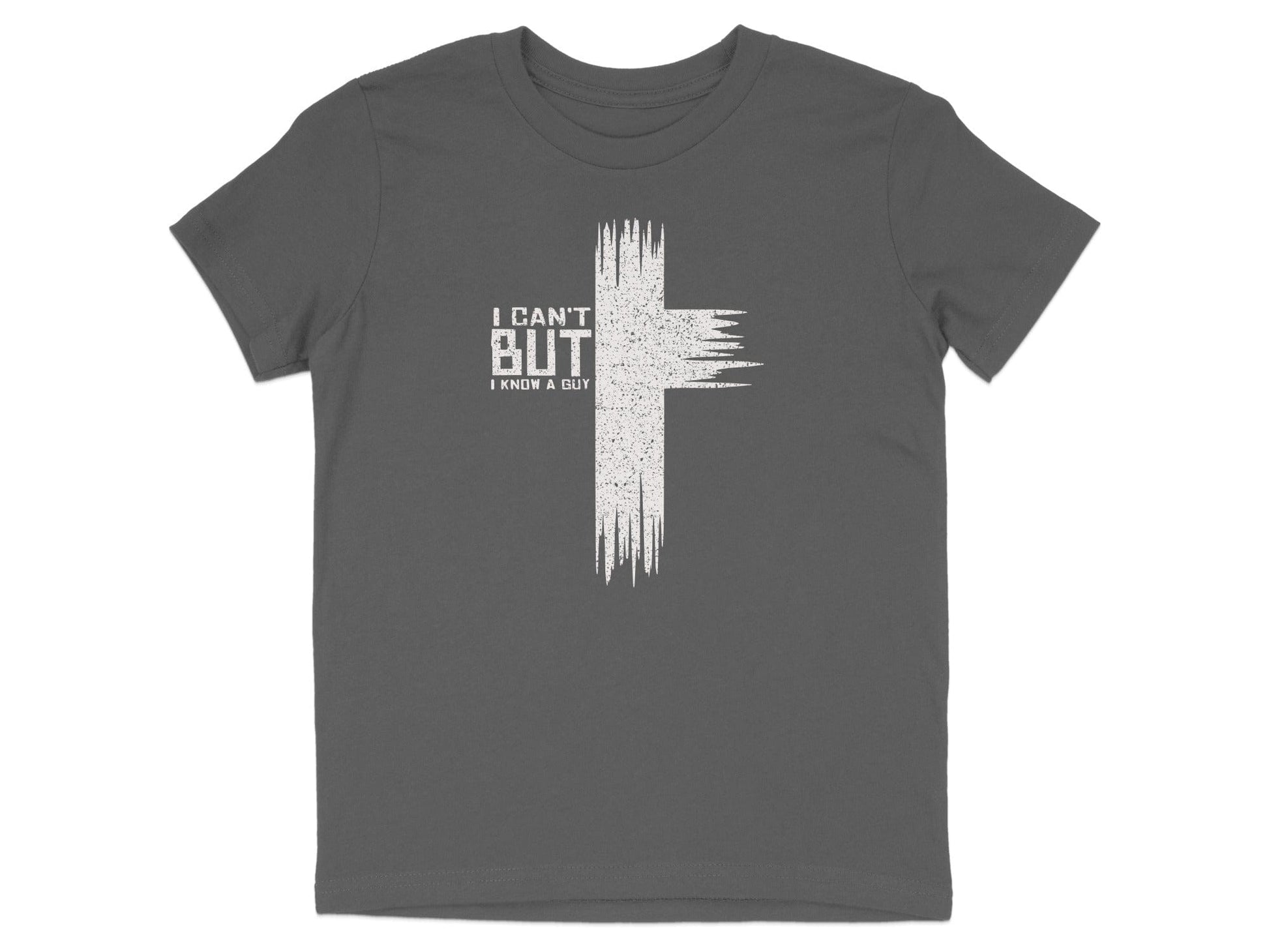 I Can't but I Know a Guy Cross Design T-shirt
