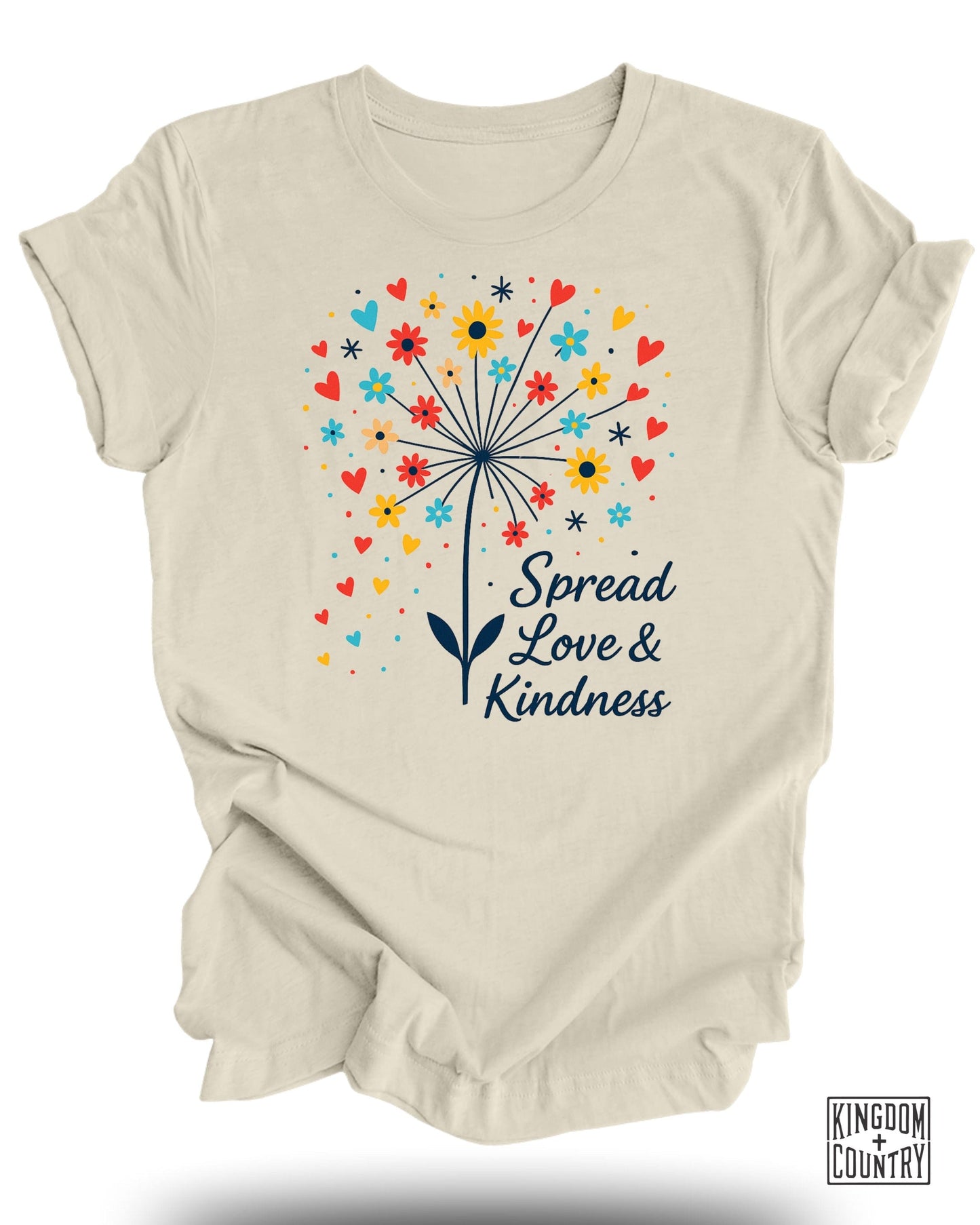 Spread Love and Kindness Dandelion Design Product Type