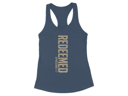 Redeemed Ephesians 1:7 Graphic Tank Top product type