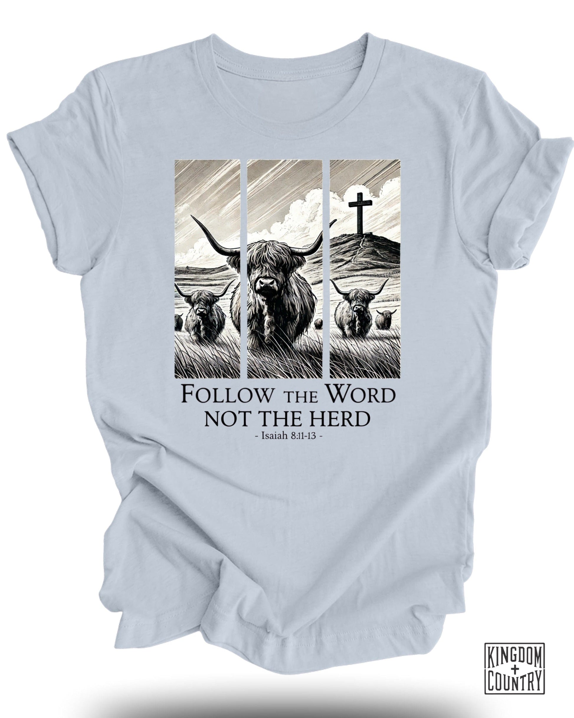 Follow The Word Not The Herd Isaiah 8 T-shirt product