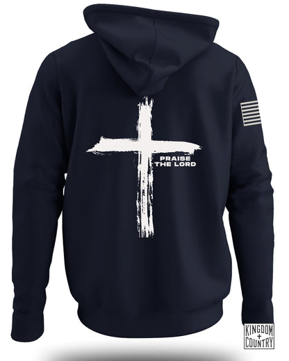 Praise The Lord Cross Hoodie Product