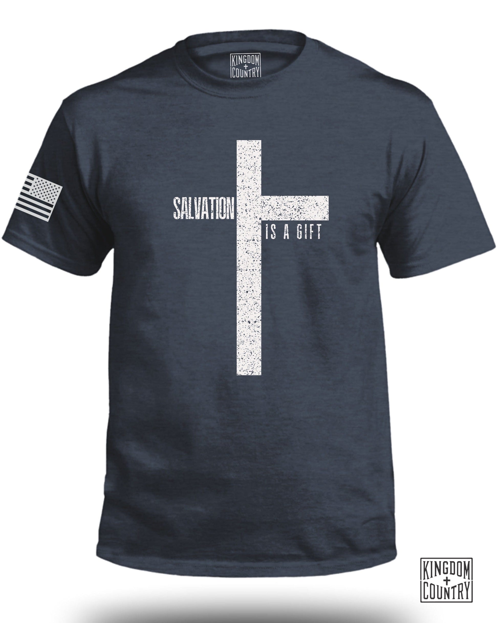 Salvation Is A Gift Cross Graphic T shirt product type