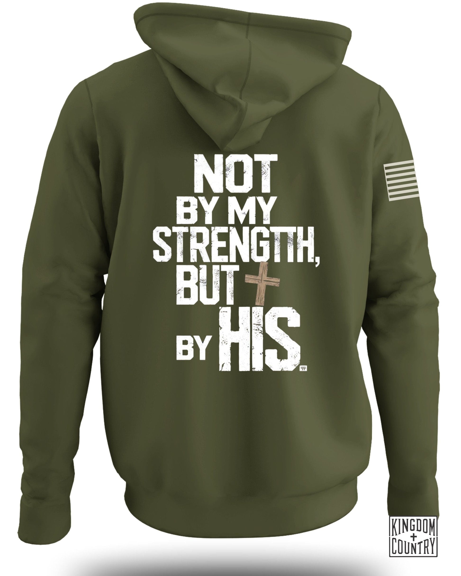 Not By My Strength But By His Inspirational Hoodie product