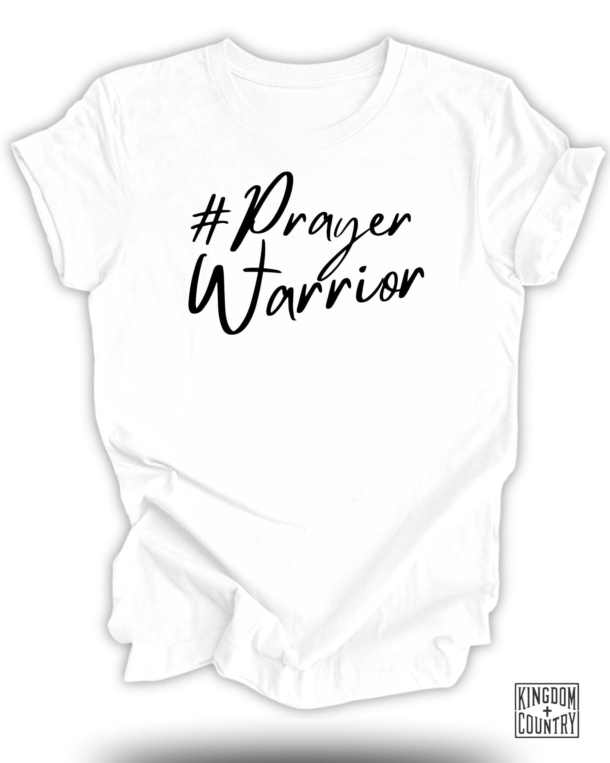 #PrayerWarrior Kingdom Country Graphic T-Shirt product type