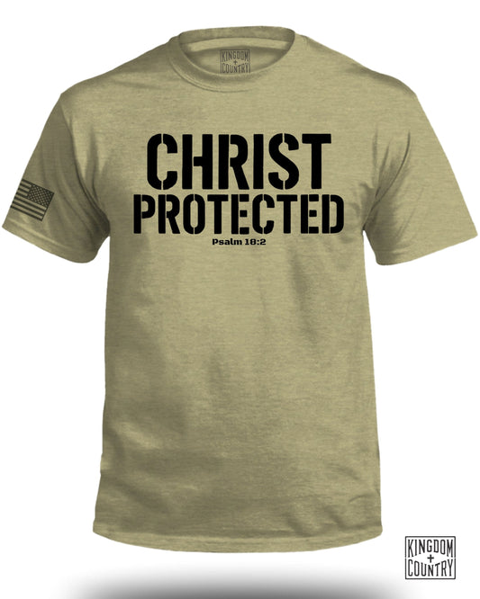 Christ Protected Psalm 18:2 Graphic T-Shirt product