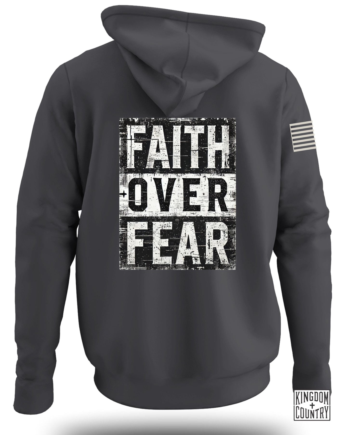 Faith Over Fear Inspirational Hoodie product