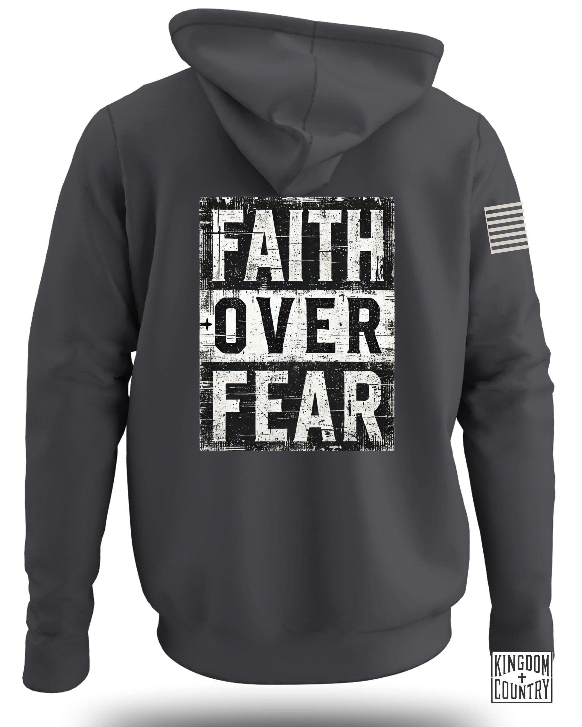 Faith Over Fear Inspirational Hoodie product