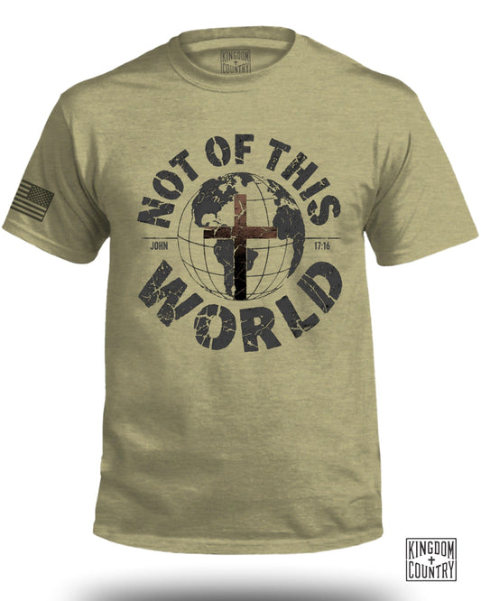 Not of This World John 17:16 Graphic T-Shirt product