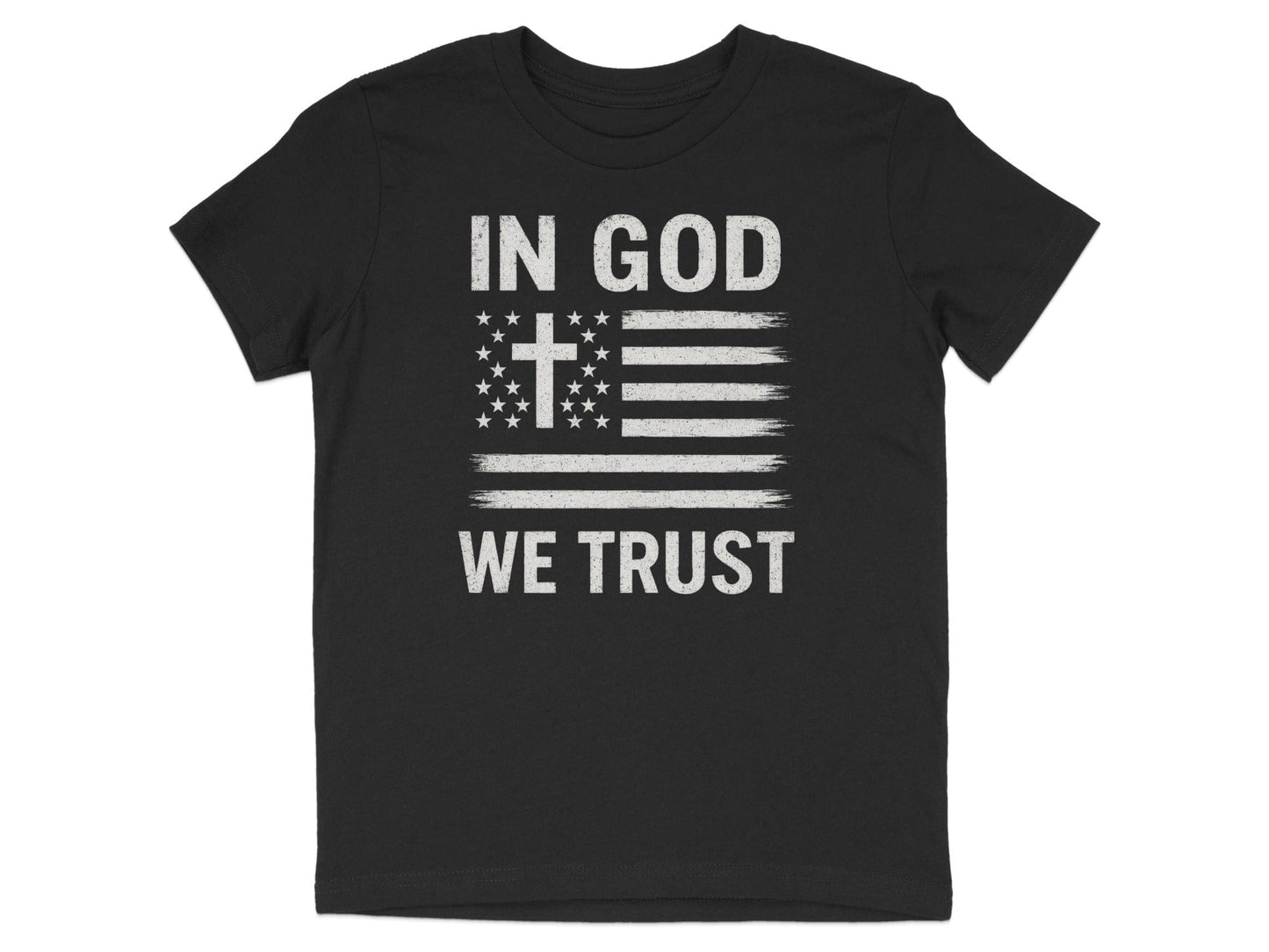 In God We Trust American Flag Graphic Tee product