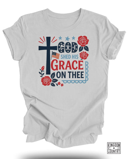God Shed His Grace on Thee Christian T-shirt product type