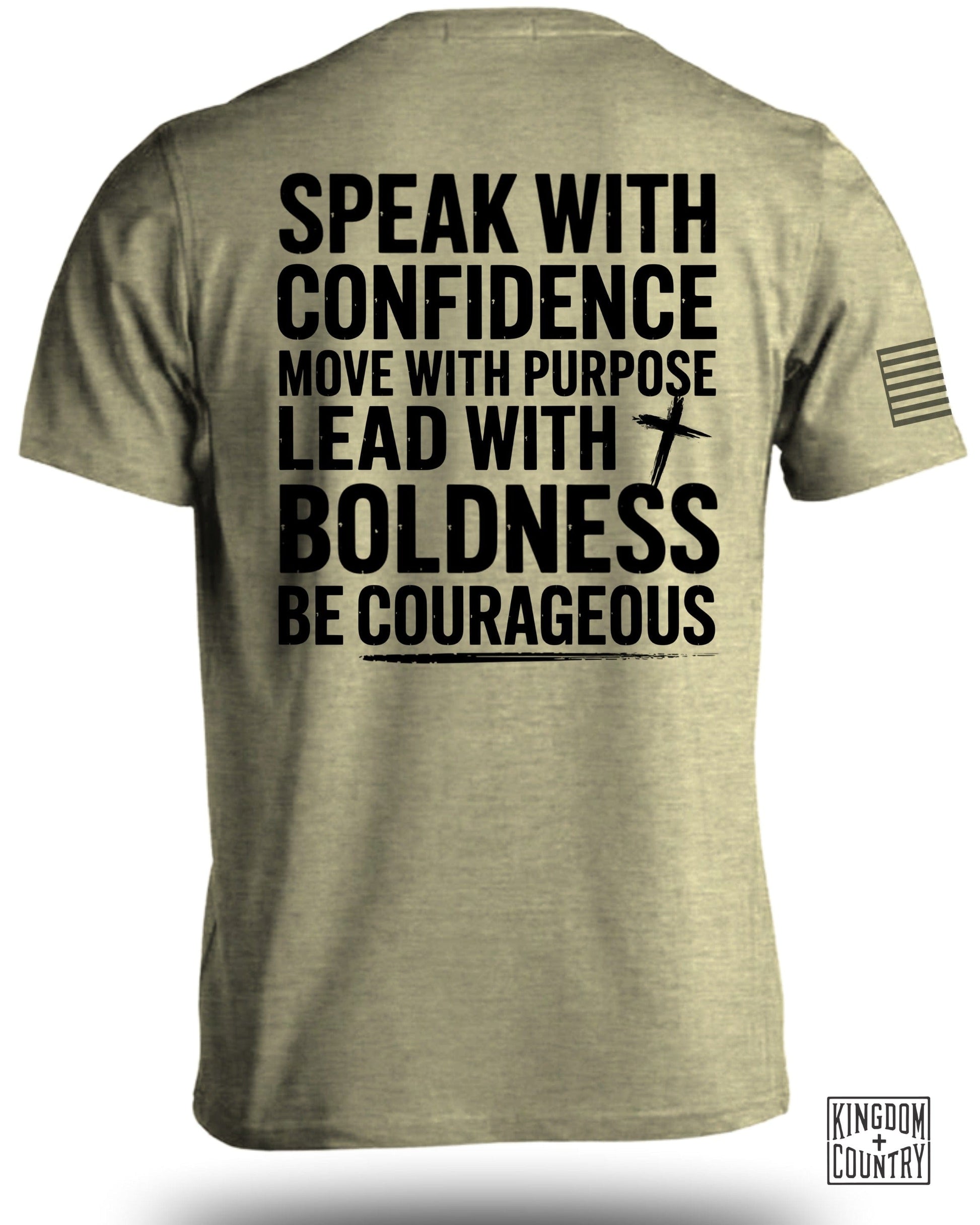 Speak With Confidence Move With Boldness T-Shirt Product
