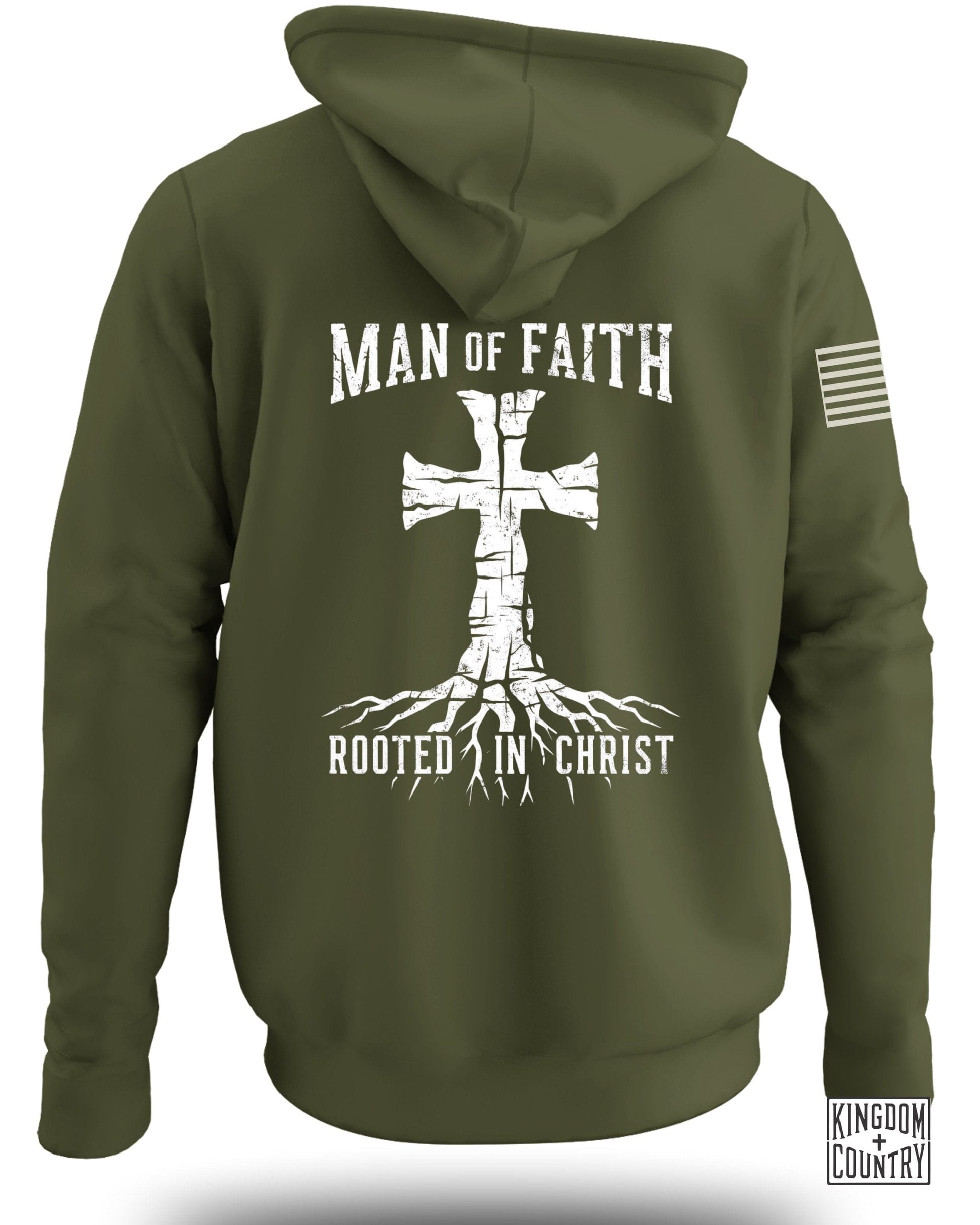 Man of Faith Rooted in Christ Hoodie product type