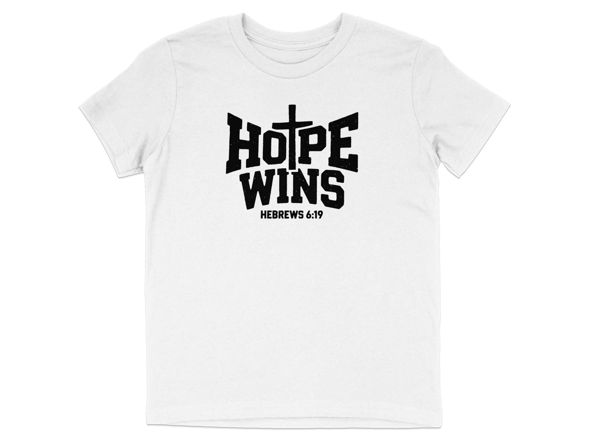 Hope Wins Hebrews 6:19 T-Shirt Inspirational Apparel