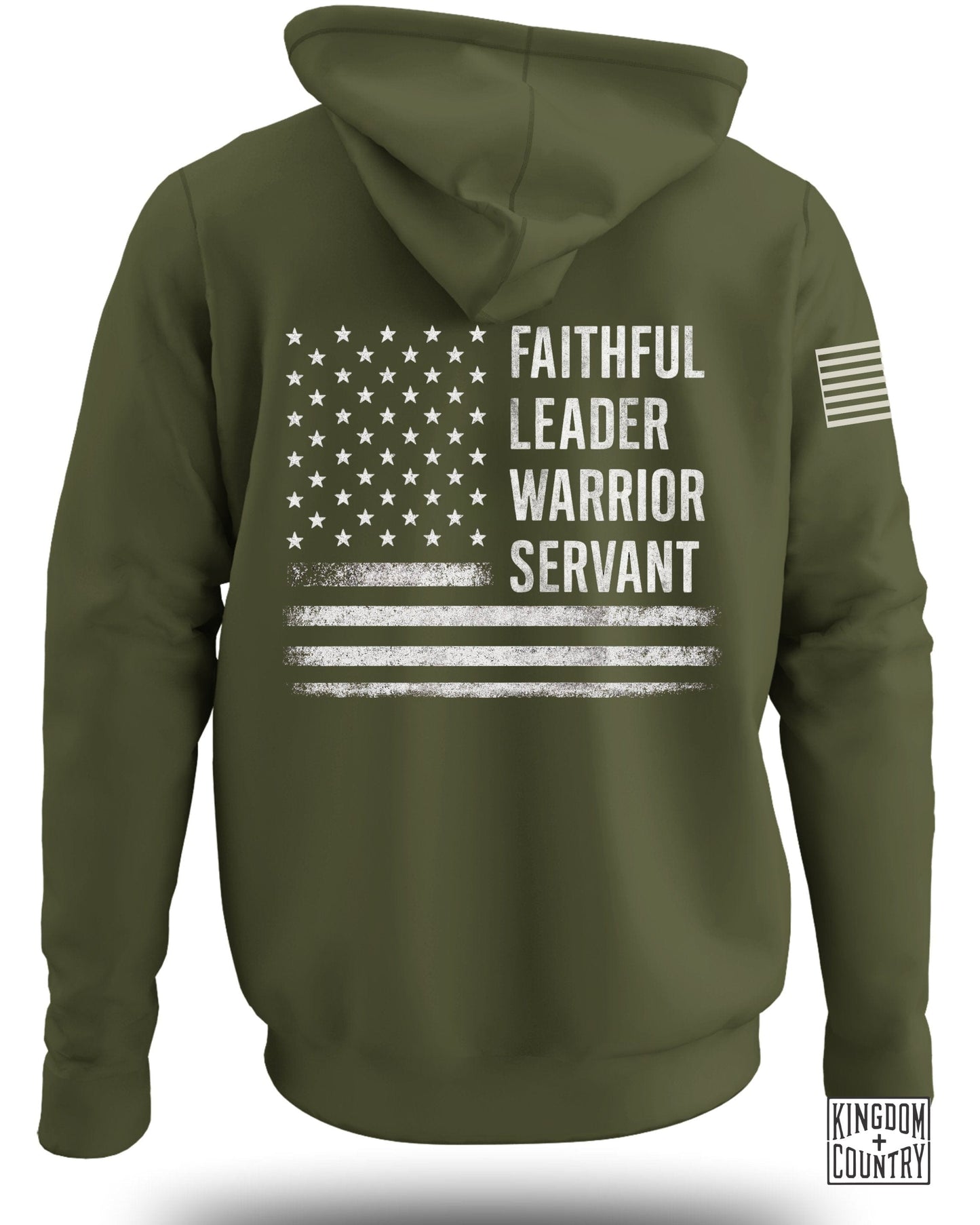 Faithful Leader Warrior Servant Hoodie product type