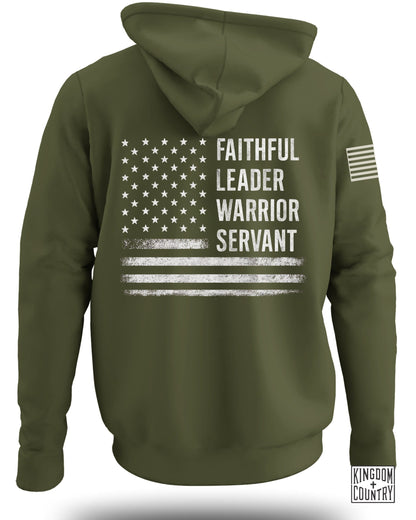 Faithful Leader Warrior Servant Hoodie product type
