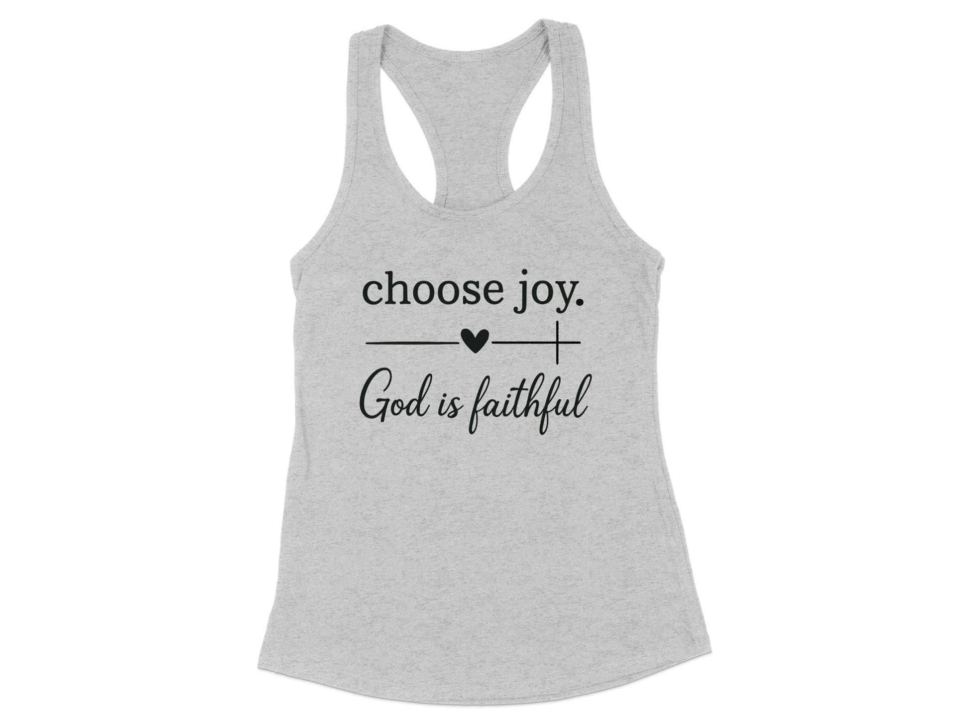 Choose Joy God Is Faithful Tank Top product type
